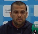 Alves, sobre jugar o no Europa League y lo que quiere Xavi de él
