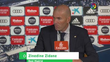 Zidane: "Nos olvidamos que Vincius y Rodrygo tienen 18 años"