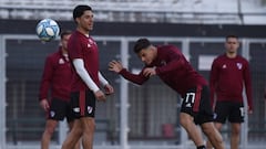 River se entrenó en Núñez pensando en Flamengo