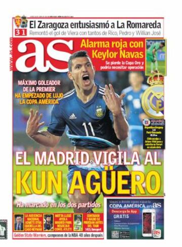 Las portadas de AS de junio