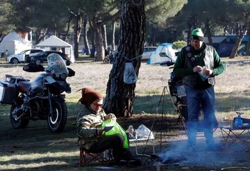 La concentración anual invernal de aficionados a las motos de Valladolid, Castilla y León, comienza hoy su 40ª edición. 