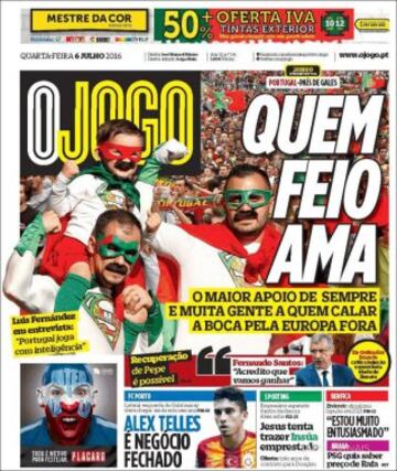 Portadas de la prensa mundial