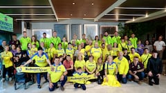 Las peñas reciben a los nuevos