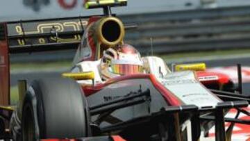 <b>POR CUARTA VEZ. </b>Dani Clos se subió de nuevo al F112 en Hungría.