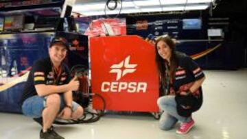 FELICES. Los invitados de Cepsa y AS están disfrutando de Montmeló.