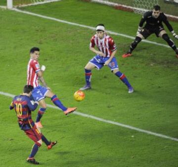 17/02/16 PARTIDO PRIMERA DIVISION
REAL SPORTING DE GIJON 1
BARCELONA FC 3
MESSI MARCA EL 1-2