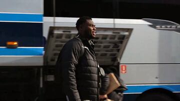 16-02-25. JORDY CAICEDO, DELANTERO DEL SPORTING.