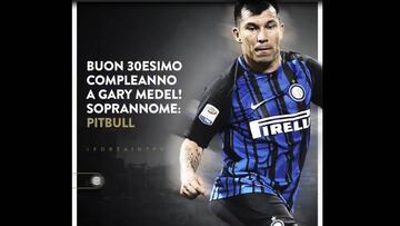 El video con que el Inter saludó a Gary por su cumpleaños