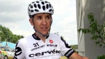 <b>REPITE. </b>Sastre, líder del Cervélo por segunda temporada seguida.