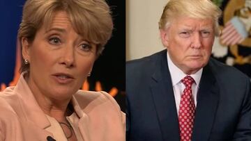 Emma Thompson cont&oacute; en una entrevista que Donald Trump intent&oacute; tener una cita con ella.