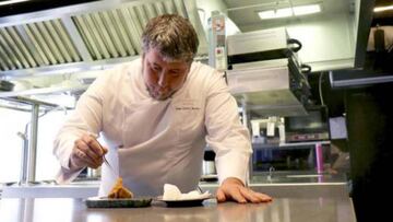 El chef del Club Allard, José Carlos Fuentes
