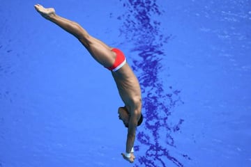 Carlos Ramos, saltador cubano.