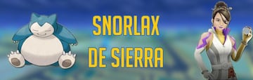 Cómo vencer al Snorlax de Sierra en Pokémon GO