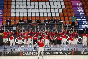 Baskonia campeón de la Liga Endesa.