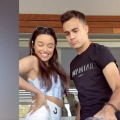 El viral de Reguilón en TikTok que acabó con su novia 'pegándole'