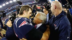 Robert Kraft, Bill Belichick y Tom Brady, unidos...les guste o no