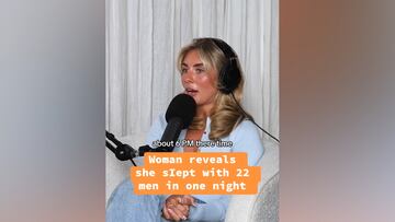 Adult content creator shares a wild story: slept with 22 men in one night