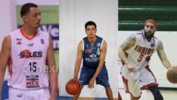 Santiago Aguirre, Ramsés Benítez y Justin Avalos