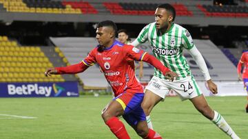 Pasto y Nacional empataron 0-0 en la fecha 4 de la Liga BetPlay.