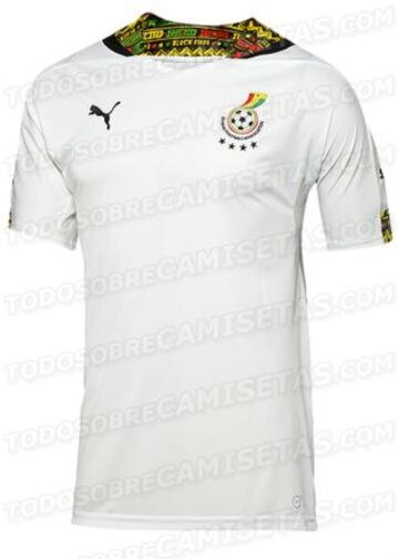 Camiseta de Ghana.