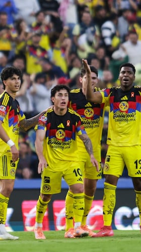 during the quarter-final second match between America and Monterrey as part of the Liga BBVA MX, Torneo Apertura 2025 at Ciudad de los Deportes Stadium, on November 29, 2025 in Mexico City, Mexico.