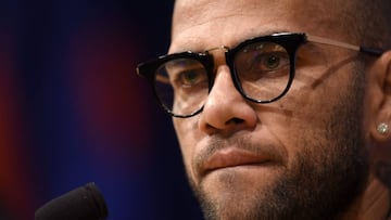 El futbolista brasileño de la Juventus, Dani Alves.