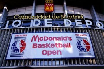 El McDonald Open se disputó en el Palacio de los Deportes de Madrid.