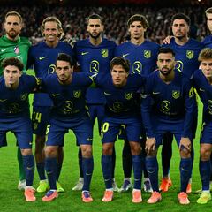 1x1 del Atlético: solidez hasta la primera grieta; luego, catástrofe