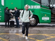 Lo Celso, antes de partir a Zagreb.