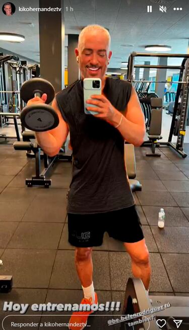 Pillan a Kiko Hernández retocando sus fotos en el gimnasio para parecer más ‘cachas’