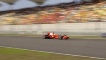 Felipe Massa durante la clasificación