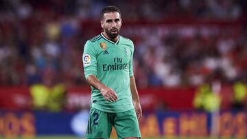 Dani Carvajal, jugador del Real Madrid.