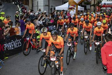 Salida de la V edición de 'La Purito', en Sant Julià de Loria.