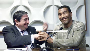 Lendoiro y Mauro Silva en 2004