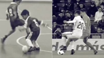 Asensio calca sus jugadas de cuando era niño: ¡menudo crack!