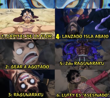 El anime de One Piece toca techo con el episodio de la muerte de Luffy