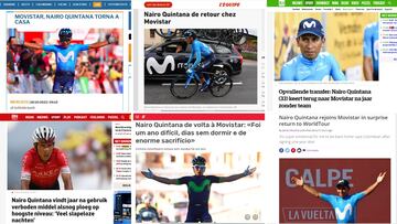 Nairo Quintana regresa a Movistar Team para 2024