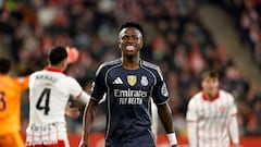 La complicada noche de Vinicius en Montilivi: “Qué locura, no es normal”