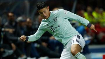 James Rodr&iacute;guez, jugador del Bayern M&uacute;nich