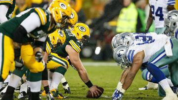 Dallas Cowboys vs Green Bay Packers de la NFL: horarios y TV online