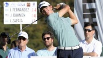 Jorge Fernández-Valdés sigue liderando el torneo que se disputa en el CLub Los Leones.