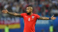 Vidal: "Cada vez que me llamen estaré a disposición de la Roja"