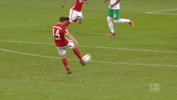 La volea para el recuerdo de Xabi elegido mejor gol del Bayern