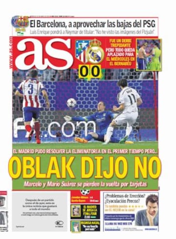 Las portadas de AS de abril