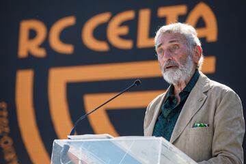 Discurso del presidente del club, Carlos Mouriño, durante los actos del Centenario del Celta de Vigo. 