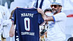 Lo de este aficionado blanco en el estadio se ha hecho TT al instante: Mbappé en el ajo