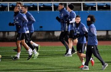 James se pone a punto para el partido contra el Kashima, donde se espera sea titular.