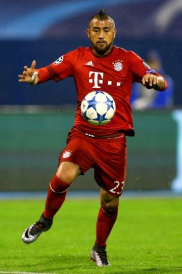 10. Bayern Munich (Alemania). El cuadro bávaro aportó con 14 de los jugadores de su planilla a distintas selecciones. Arturo Vidal fue uno de ellos. 