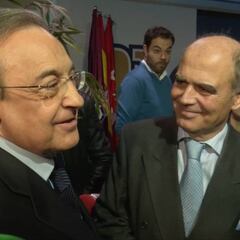 Florentino: "Alguien está enredando por ahí con De Gea"