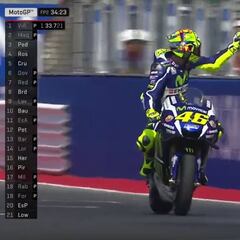 La peineta de Rossi a Aleix cambia las normas de MotoGP